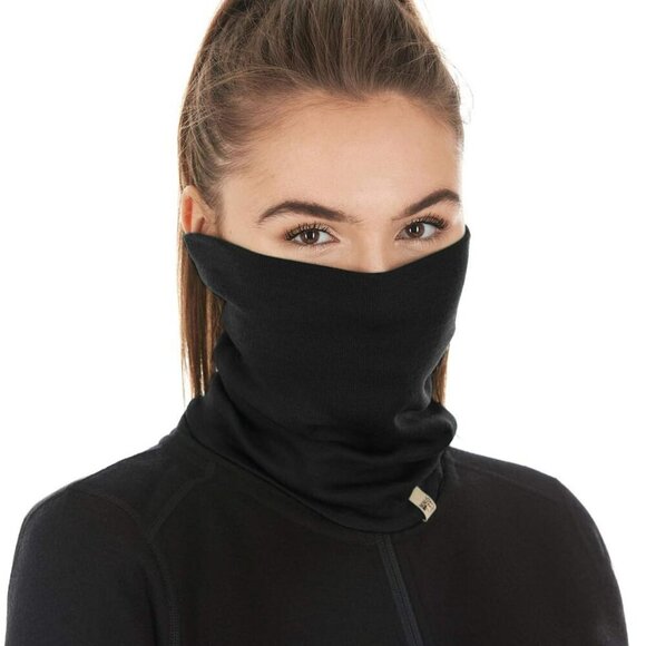 100% Merino Wool - Midweight Neck Gaiter - Skiing Neck Warmer - Winter Face Mask - Picture 2 of 4